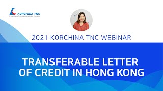 Transferable Letter of credit in Hong Kong