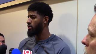 Paul George Postgame Media Availability 3-25-18