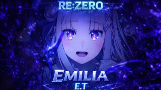 Rezero - Emilia - E.t. - Amvedit Pf Quick