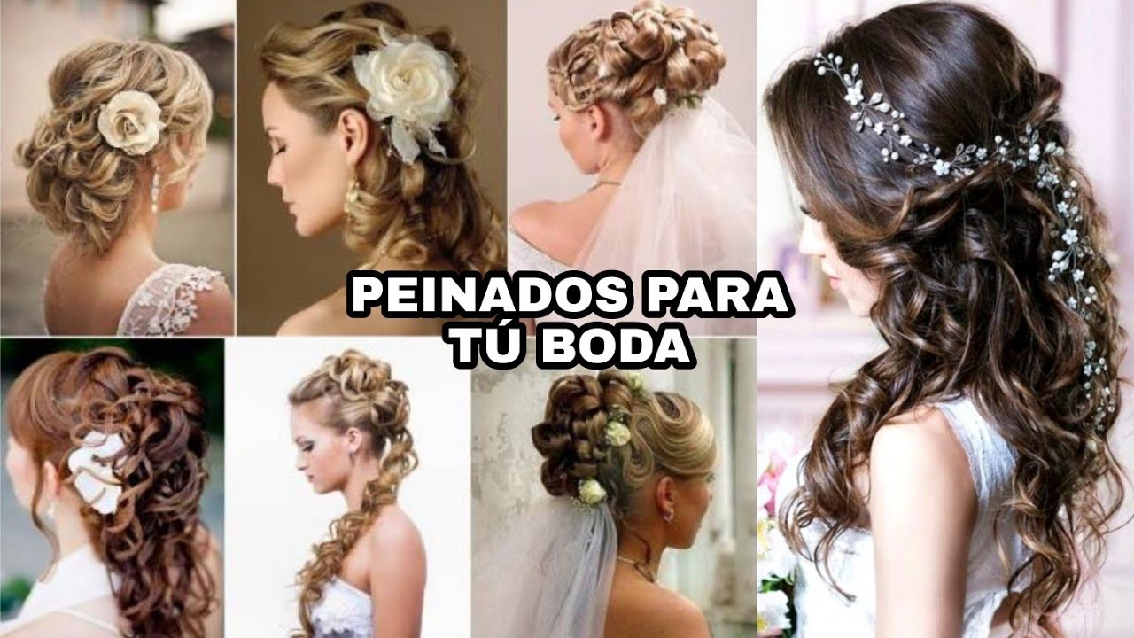 LOS MEJORES PEINADOS PARA TÚ BODA!