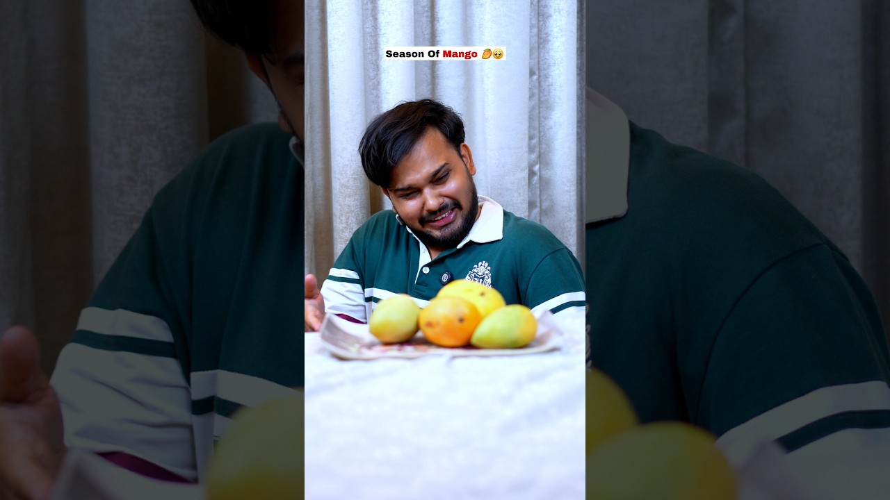 Season Of Mango 🥭🥹 #shorts #mango #comedy #aruj
