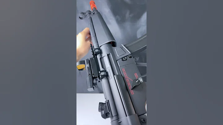 MP5 + smoke silencer! Who needs this gel blaster? #gelblasters #toys #airsoft