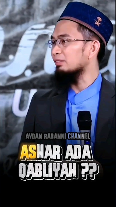 Solat Qobliyah Ashar - Ustadz Adi Hidayat