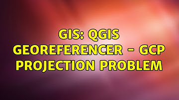 GIS: QGIS georeferencer - GCP projection problem (2 Solutions!!)