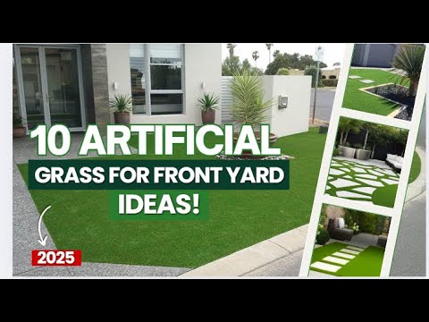 Front Yard Landscaping With Artificial Grass