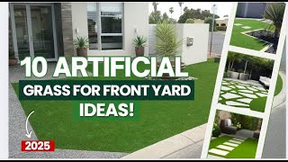 10 Genius Front Yard Ideas with Artificial Grass (2025 Trends You’ll Want to Copy!)