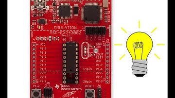 David Eagleman experiment on blinking lights and the brain. Performed with MSP430G2553