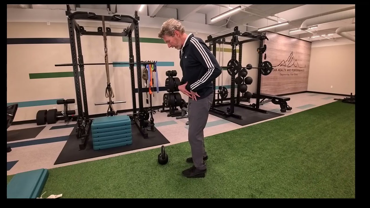 Hip Internal Rotation - Camporini Deadlift