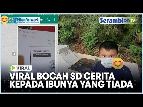 Viral Bocah SD Pamer Nilai Rapot hingga Tanya 'Mama Sedang Ngapain' ke WA Ibu yang Telah Tiada