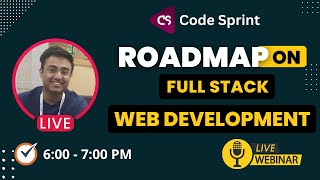 LIVE WEBINAR ON ROADMAP TO FULL STACK DEVELOPMENT || ED SPREAD