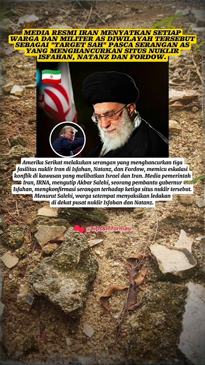 ANCAMAN AS SUDAH TERJADI & AKAN ADA BALASAN DARI IRAN #short #beritaterkini #beritaviral #iranisrael