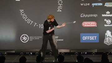 70th Place – Ryan Cooper – 1A Prelim Freestyle – World YoYo Contest 2025