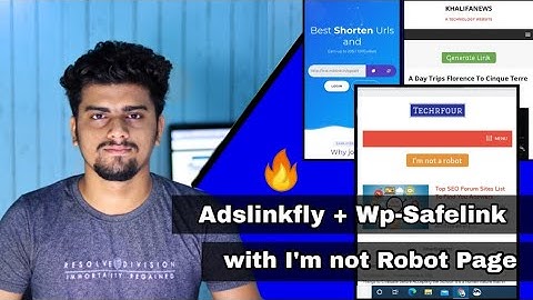 Adslinkfly with Wp-Safelink Plugin | Create " I