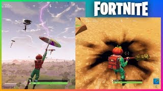 Purple Lightning Crack *FIRST LOOK* | Fortnite Thunder Storm Conspiracy Theory
