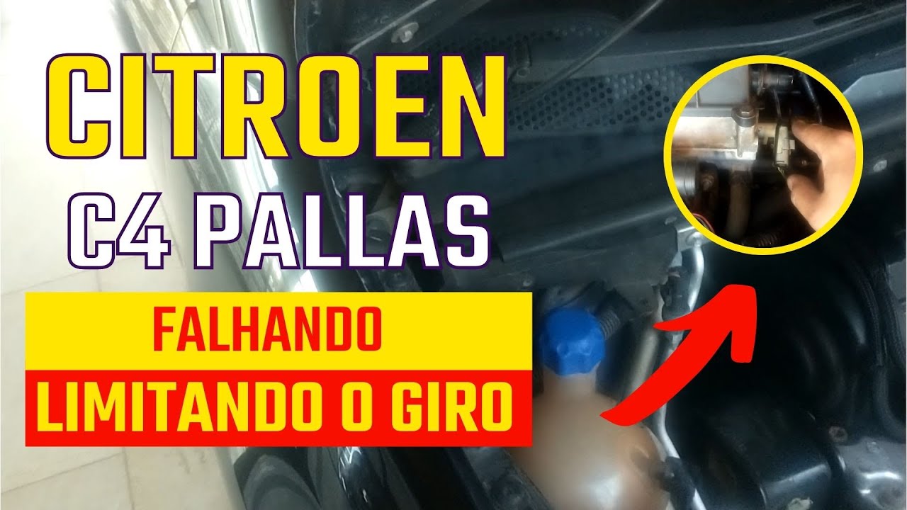 Citroen C4 Falhando - C4 Pallas falhando, limitando o giro e acusando Sistema Anti-Poluição