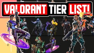 The BEST Agents Tier List  - Valorant