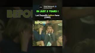 This Is What 5 Years of Fame Did to Led Zeppelin #shorts