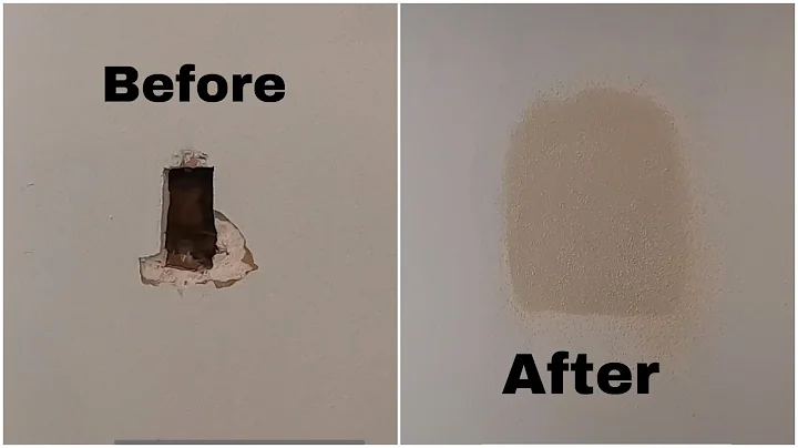 How To Fix A Hole In The Wall Full Process (Drywall Repair) (Old Electrical Box)