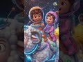 Space Adventure with My Best Friend! 👩🚀👨🚀 #cartoon #youtubeshorts #3DCartonex8084