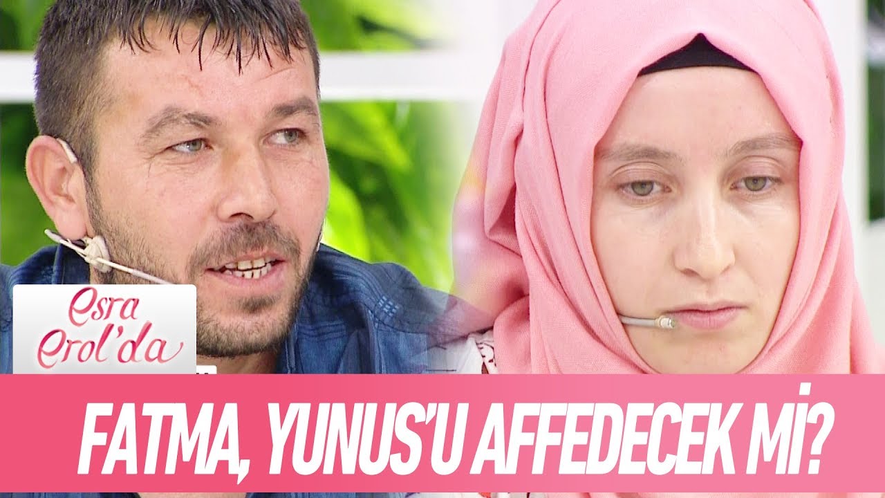 Fatma, Yunus�u affedecek mi? Esra Erol�da 14 Aralık 2018 YouTube