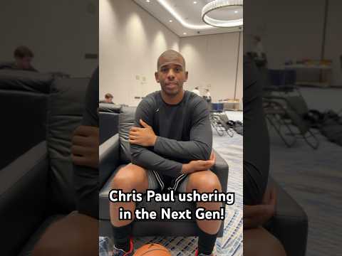 🗣️ Chris Paul & Jayson Tatum set up the next generation at Elite Camp in Las Vegas!