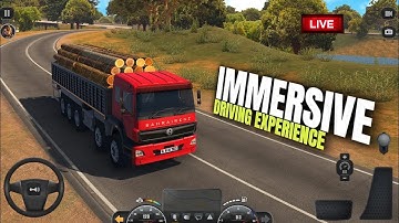 INDIAN TRUCK DRIVER GAMEPLAY #shortsfeed   #shortslive   #shorts   #ets2   #live   #dangerous