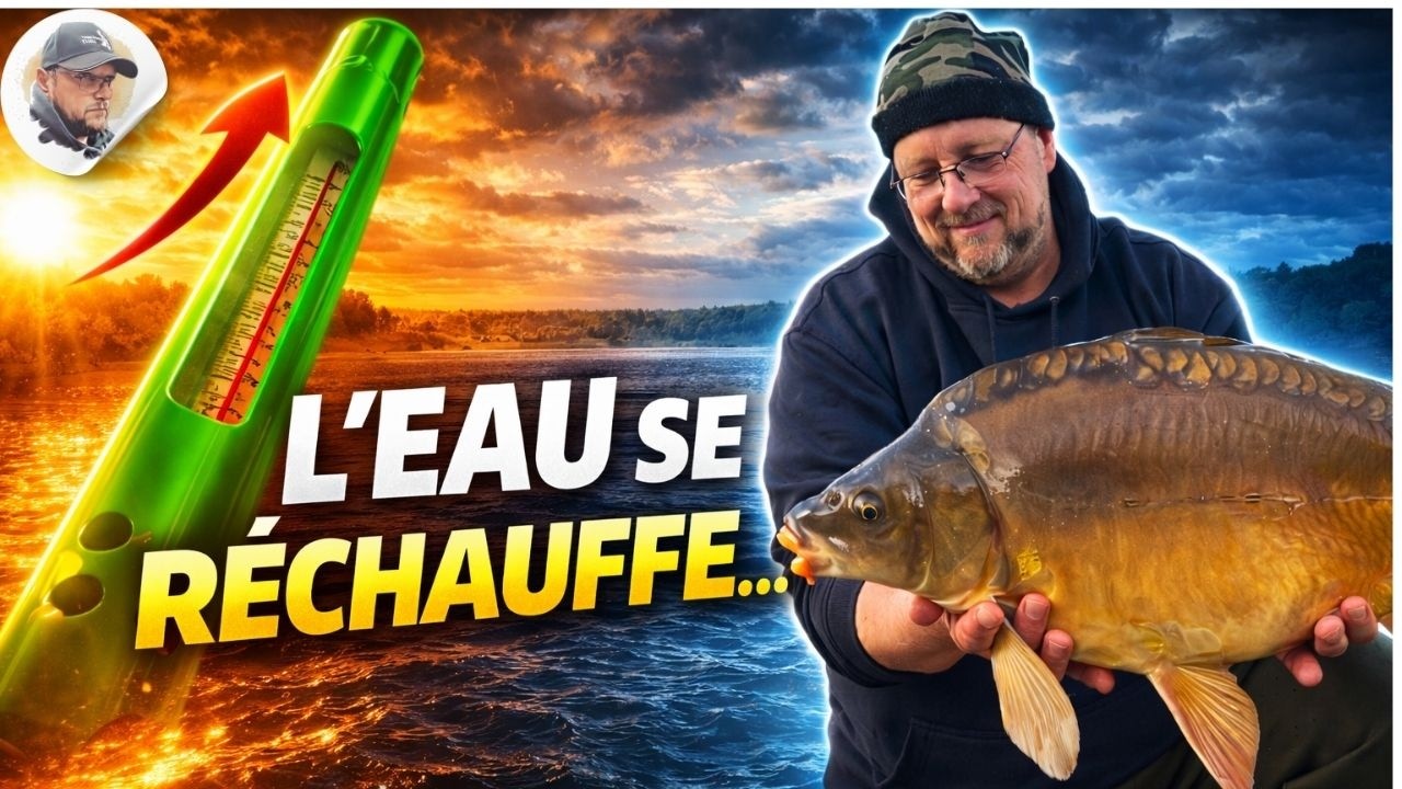 Quand l’eau se réchauffe… tout change pour la carpe