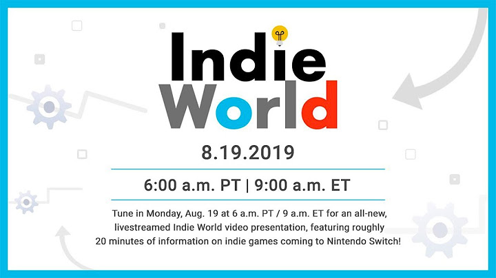 Nintendo Direct "INDIE WORLD" Announced!