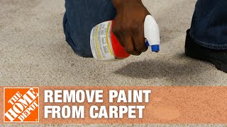 How To Get Paint Out Of Carpet The Home Depot