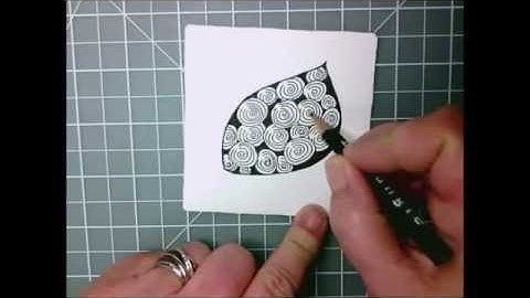 Zentangle - Printemps