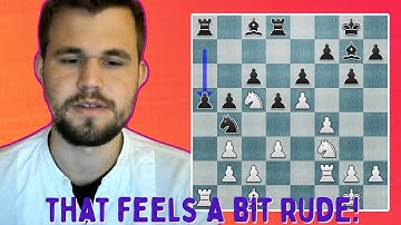 Playing Like a Patzer | Magnus Carlsen vs. chess24 user FM GMsKoRPioN