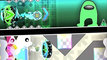 [Geometry Dash] MulLuna (3 Coins) [Insane Demon] by Mulpan & K911unA