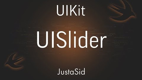 #6 UISlider. уроки UIKit