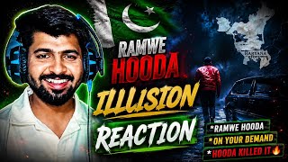 RAWME HOODA - ILLUSION | OFFICIAL MUSIC VIDEO (Pakistani Reaction 🇵🇰)