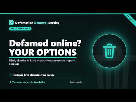 Social Media Slander or Facebook Defamation? What You Can Do