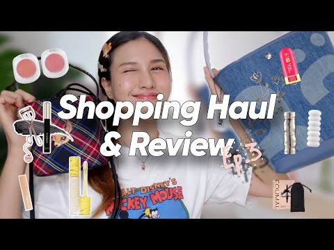Ep.3 Shopping Haul & Review ✨ |Jann wanpimon