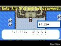 Pokemon Gaia - Ferre Ruin password or code(type the first to the last number)
