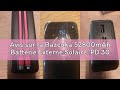 Avis sur la Bazcuka 52800mAh Batterie Externe Solaire: PD 30W USB C Power Bank Charge Rapide avec 4