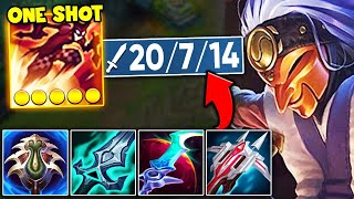 THE ABSOLUTE BEST SHACO JUNGLE GAME YOU'LL EVER SEE! (NEW AD BUILD PATH)