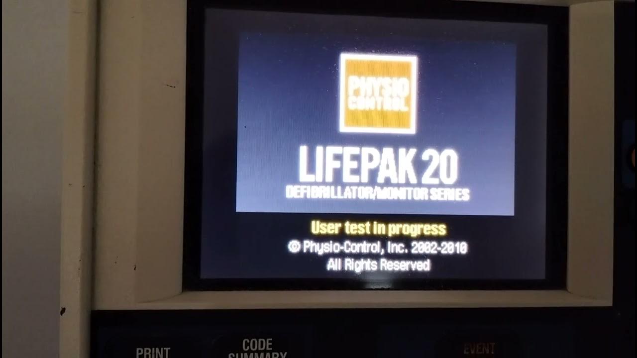 Defibrillator checking tutorial YouTube