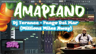 How to make Amapiano beat | Dj Terance - Fuego Del Mar (Million Miles Away) | OLD SCHOOL HOUSE