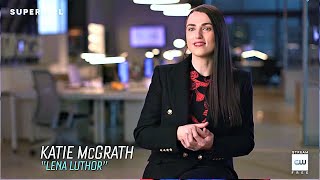Supergirl Cast Katie McGrath aka Lena Luthor Season 6 Interview