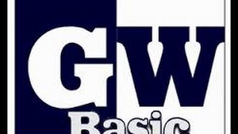 how to download and install gw basic on windows 7,8,8.1&10