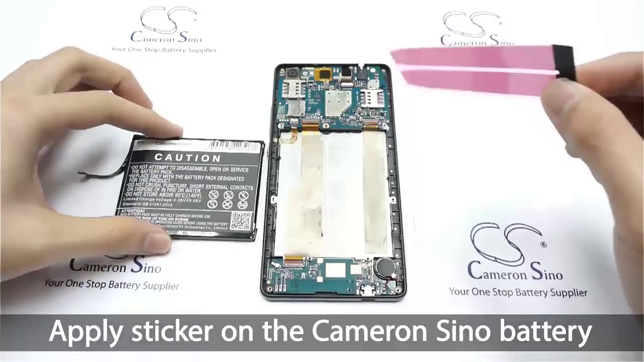 WIKO fever battery replacement How to replace Cameron Sino battery CS  WKF200 - YouTube