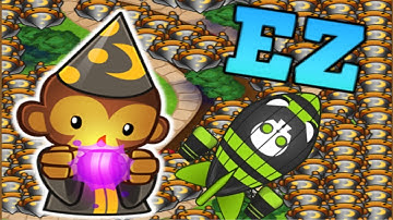 Can 0-0 Wizards Only Defend A ZOMG!?!! Sandbox Mode (Bloons TD Battles)