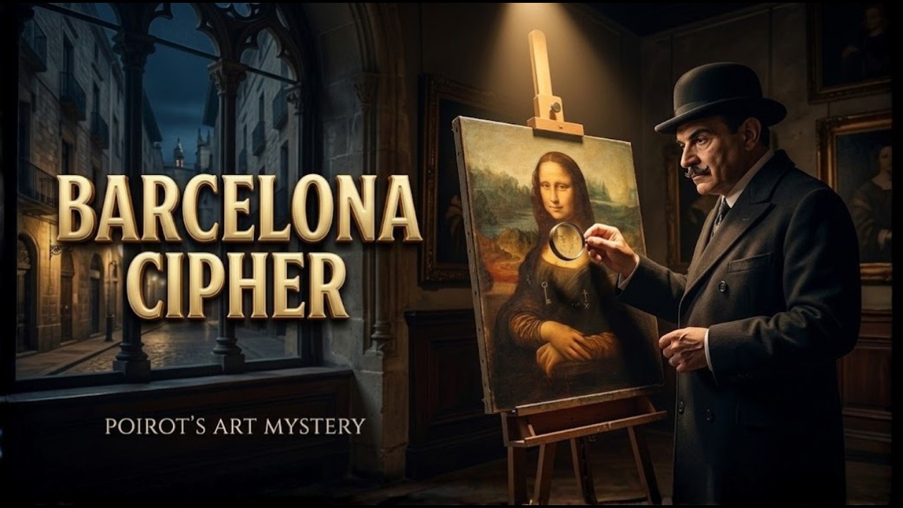 The Barcelona Cipher | A Hercule Poirot Art World Mystery Audiobook