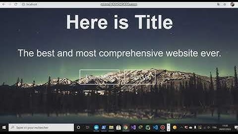 Build Website Docker Container image (Part1)