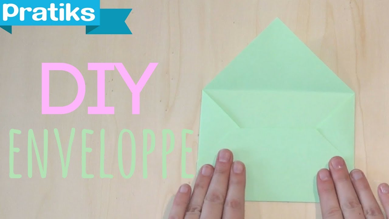 Faire des enveloppes en pliage comme des trèfles à quatre feuilles - Marie  Claire