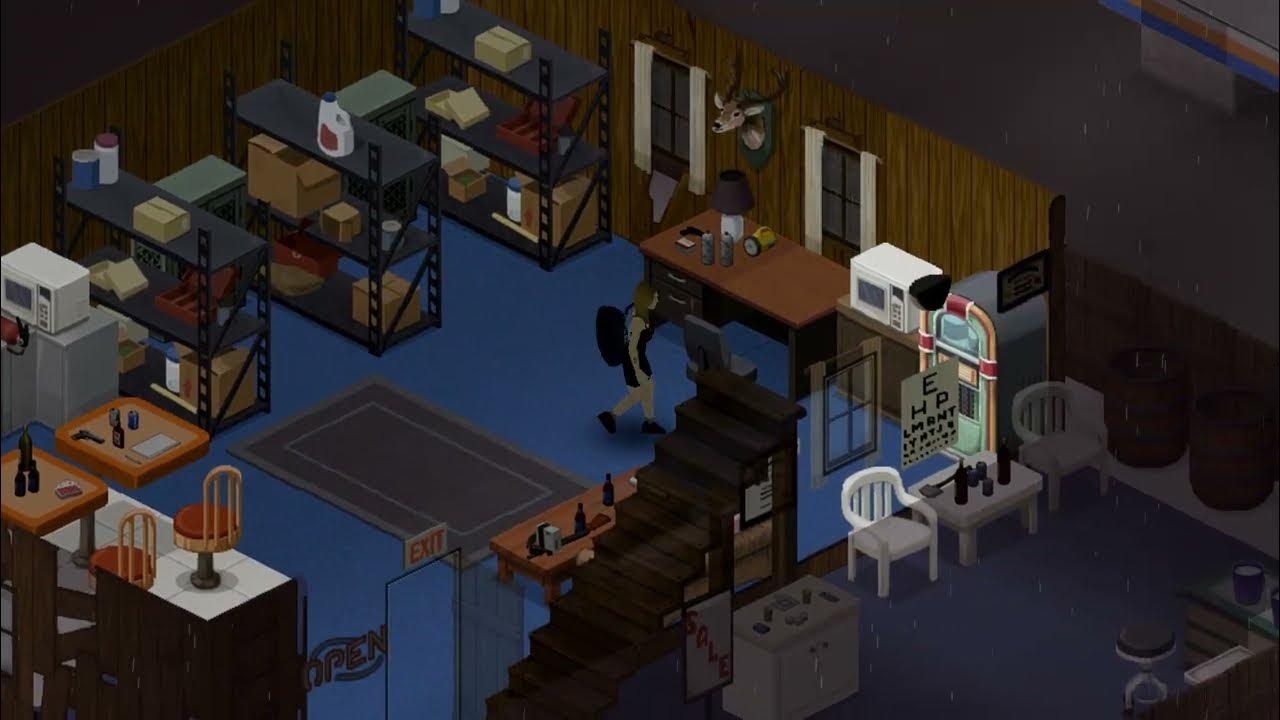 Project Zomboid Base on top Gas Station tour ;) YouTube