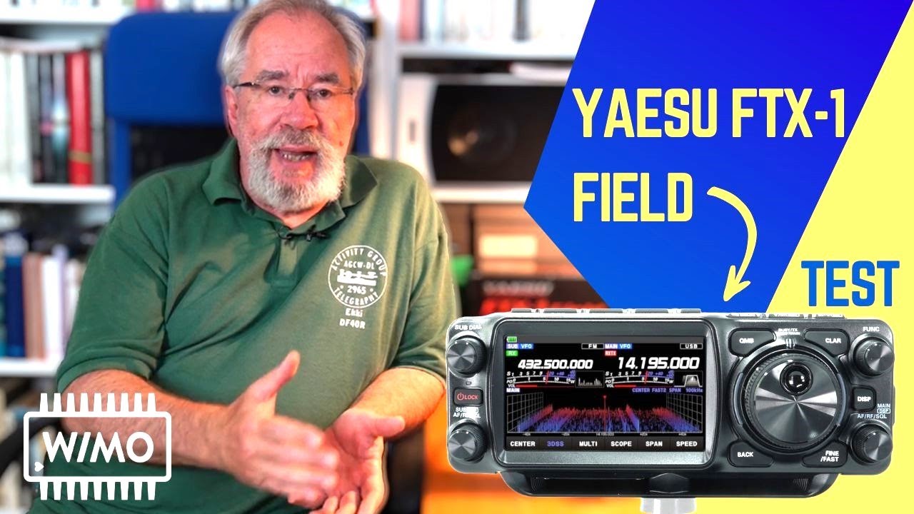 WiMo Testbericht: YAESU FTX-1 FIELD / frisch in Europa gelandet – unsere Analyse.